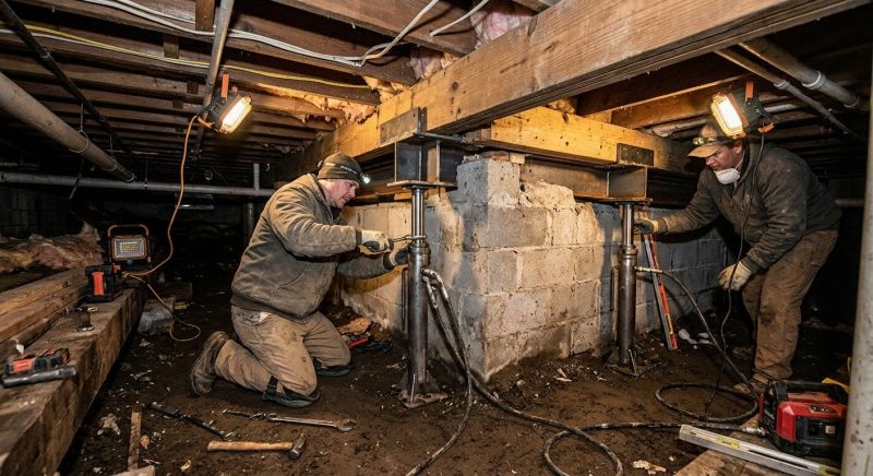 Basement Foundation Repair in Ansonia, CT