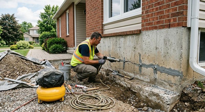 Basement Foundation Repair in Monroe, CT