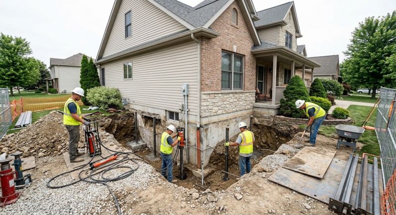 Building Foundation Repair in Bridgewater, CT