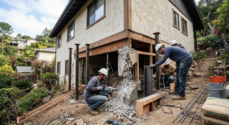 Concrete Foundation Repair in Bridgeport, CT