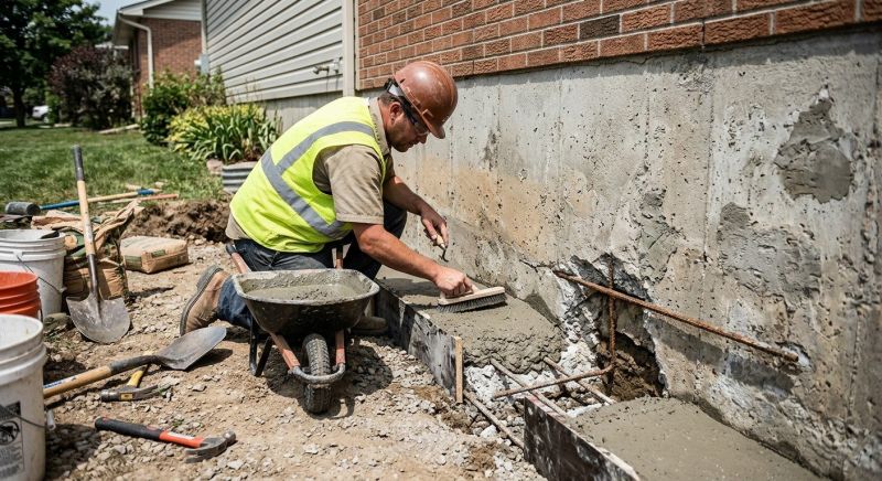 Concrete Foundation Repair in Milford, CT