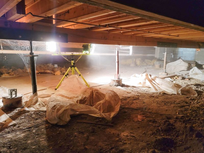 Crawlspace Foundation Repair in Plainville, CT
