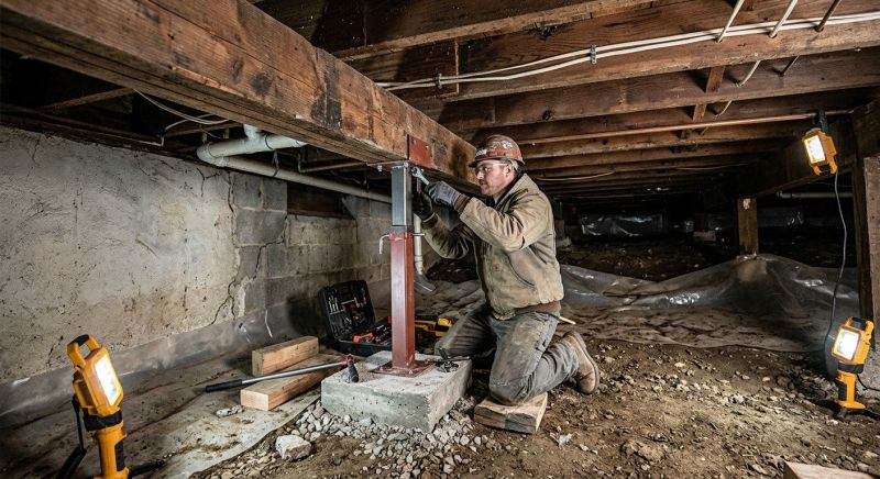 Crawlspace Repair in Hamden, CT