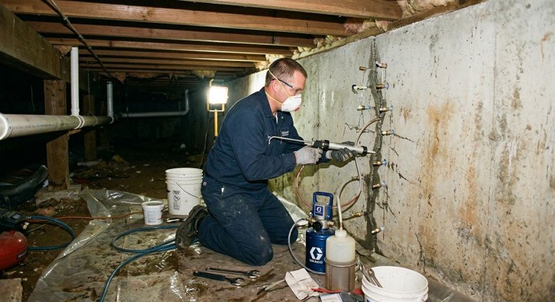 Deep Foundation Repair in Hamden, CT
