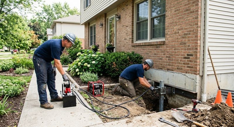 Foundation Jacking in Bethany, CT