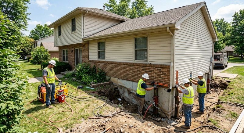 Foundation Jacking in Branford, CT