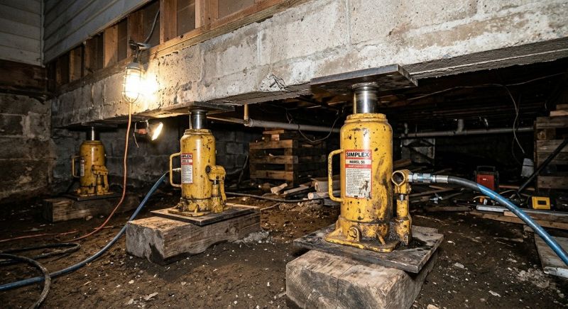 Foundation Jacking in New Haven County, CT