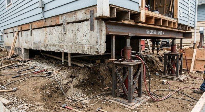 Foundation Jacking in Newtown, CT