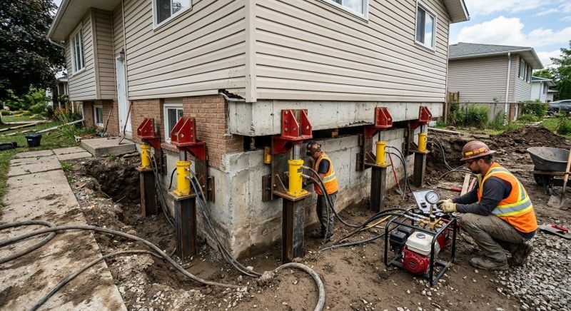Foundation Lifting in Cromwell, CT