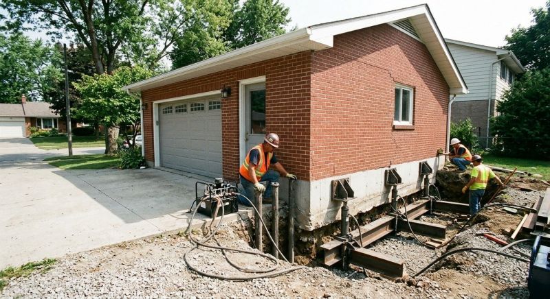 Foundation Lifting in East Berlin, CT