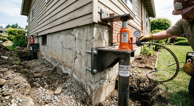 Foundation Lifting in Middletown, CT