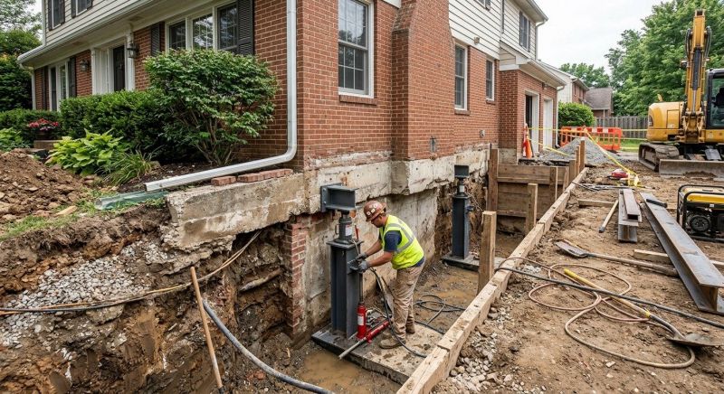 Foundation Raising in Middlebury, CT