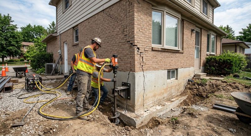 Foundation Raising in Southington, CT