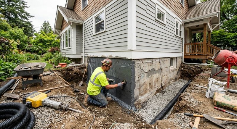 Foundation Renovation in Hamden, CT