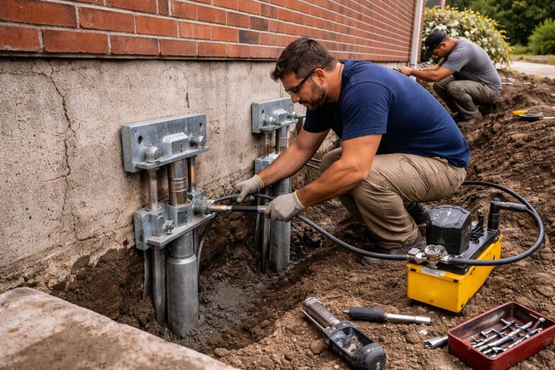 Foundation Repair in East Berlin, CT