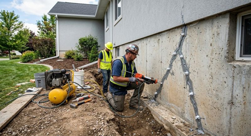Foundation Repair in Hamden, CT