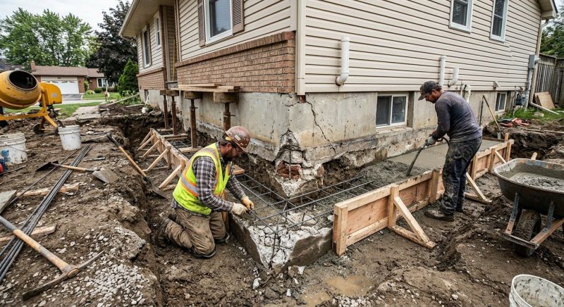Foundation Repair in New Britain, CT