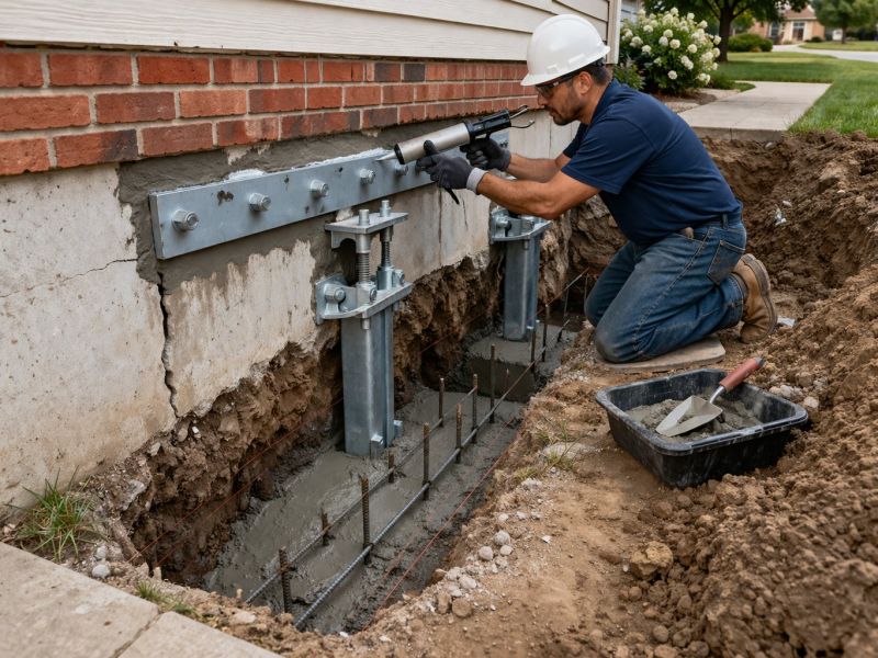 Foundation Repair in Oakville, CT