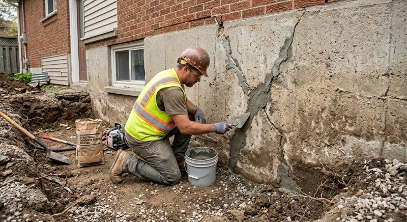 Foundation Repair in Redding, CT