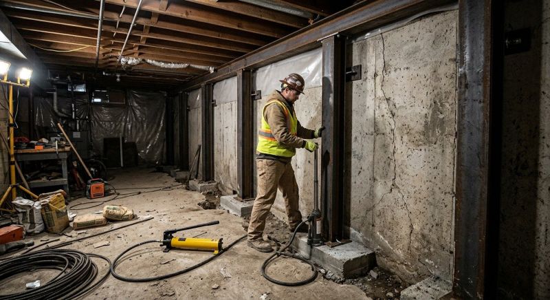 Foundation Stabilizing in Berlin, CT