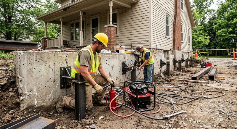 Foundation Stabilizing in East Haven, CT