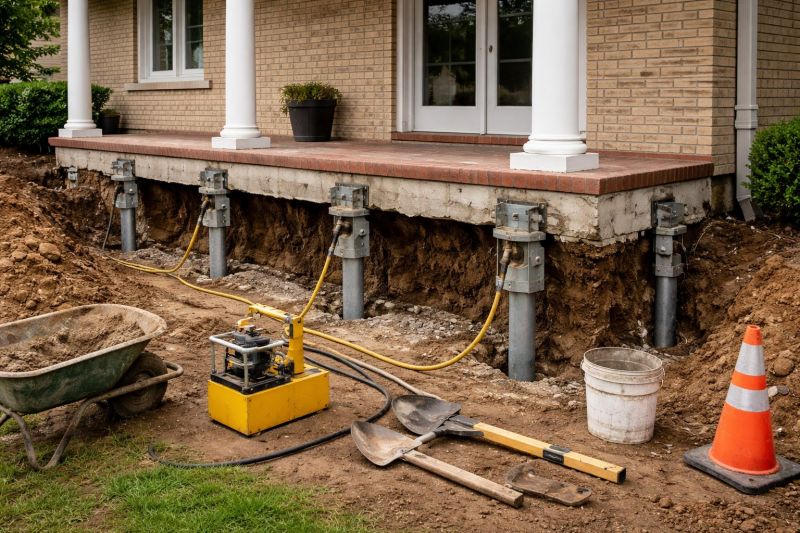 Foundation Stabilizing in Milford, CT