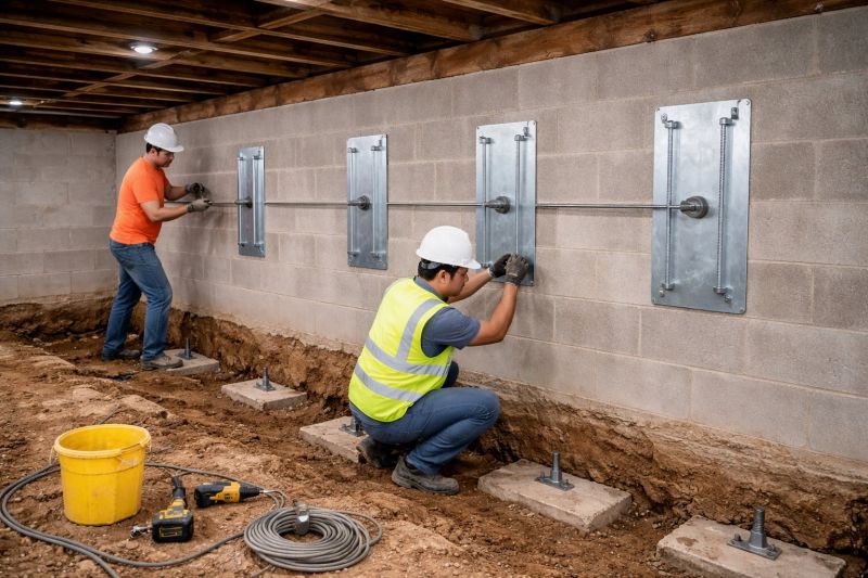 Foundation Stabilizing in Newtown, CT
