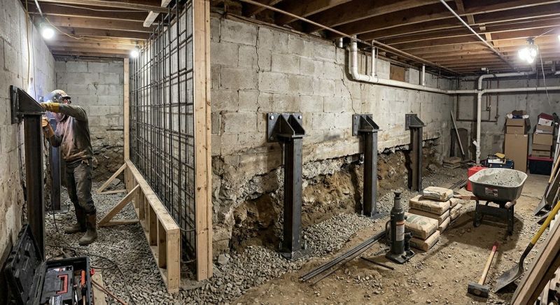 Foundation Stabilizing in Seymour, CT