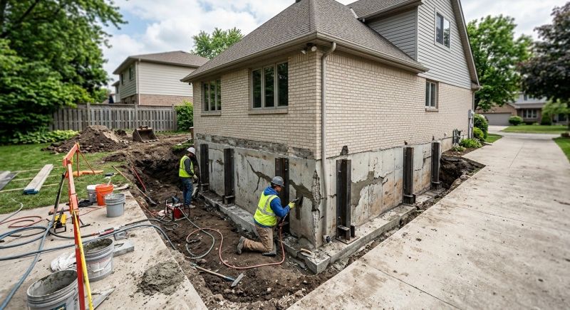Foundation Structural Repair in Brookfield, CT