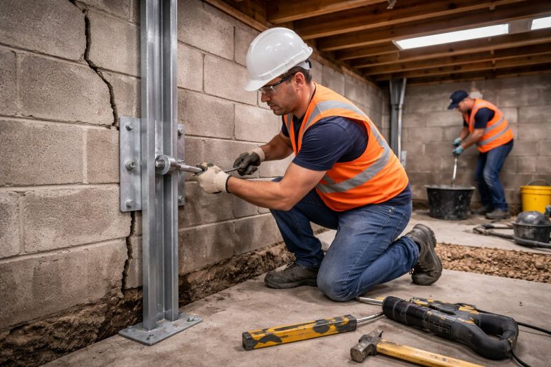 Foundation Structural Repair in Naugatuck, CT