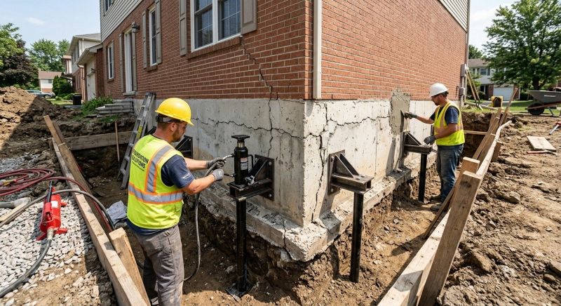Foundation Structural Repair in Orange, CT