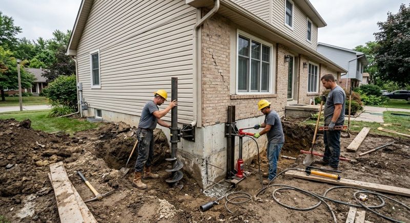 Home Foundation Repair in Branford, CT