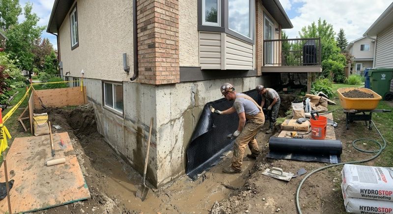 Leaking Foundation Repair in Hamden, CT