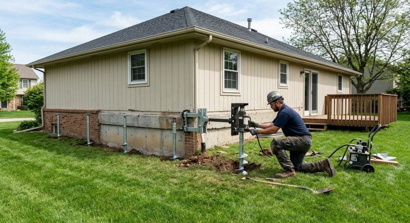 Settling Foundation Service in Bethlehem, CT