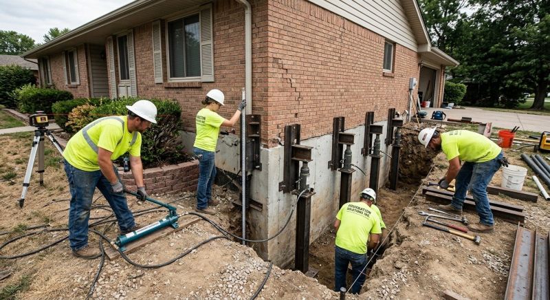 Settling Foundation Service in Bethlehem, CT