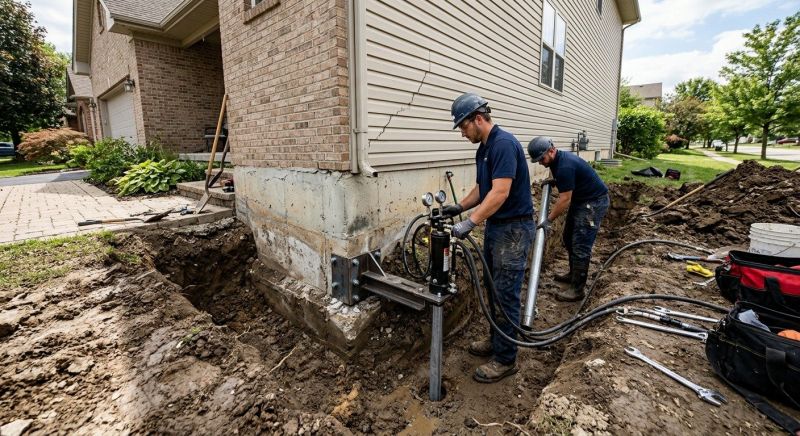 Settling Foundation Service in Madison, CT