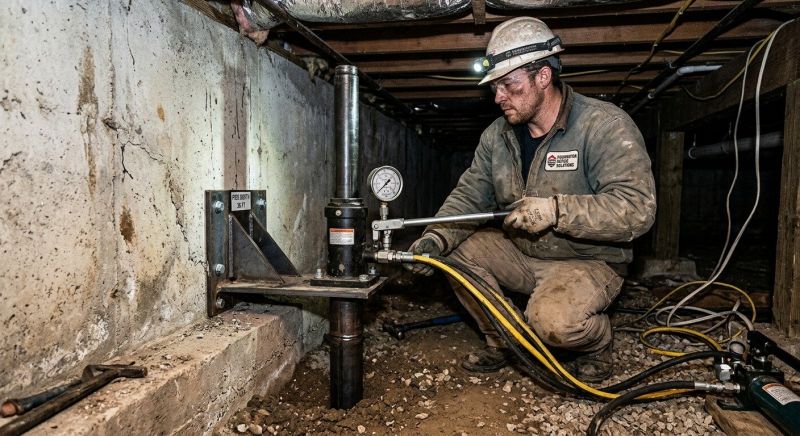 Settling Foundation Service in Orange, CT