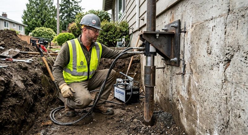 Settling Foundation Service in Redding, CT