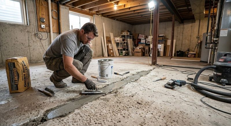 Slab Foundation Repair in Hamden, CT