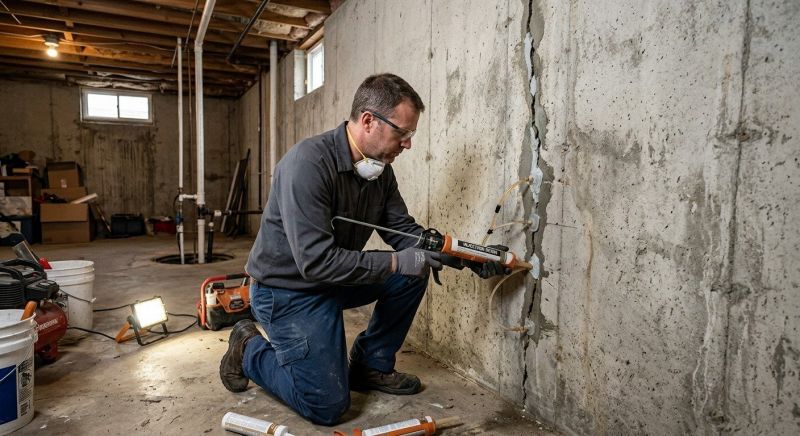 Structural Crack Repair in Hamden, CT