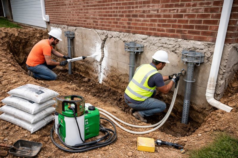 Structural Foundation Repair in Easton, CT