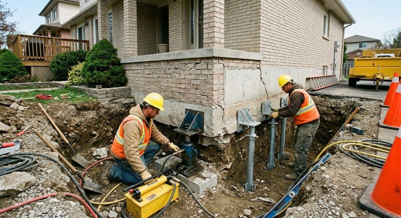 Structural Foundation Repair in Shelton, CT