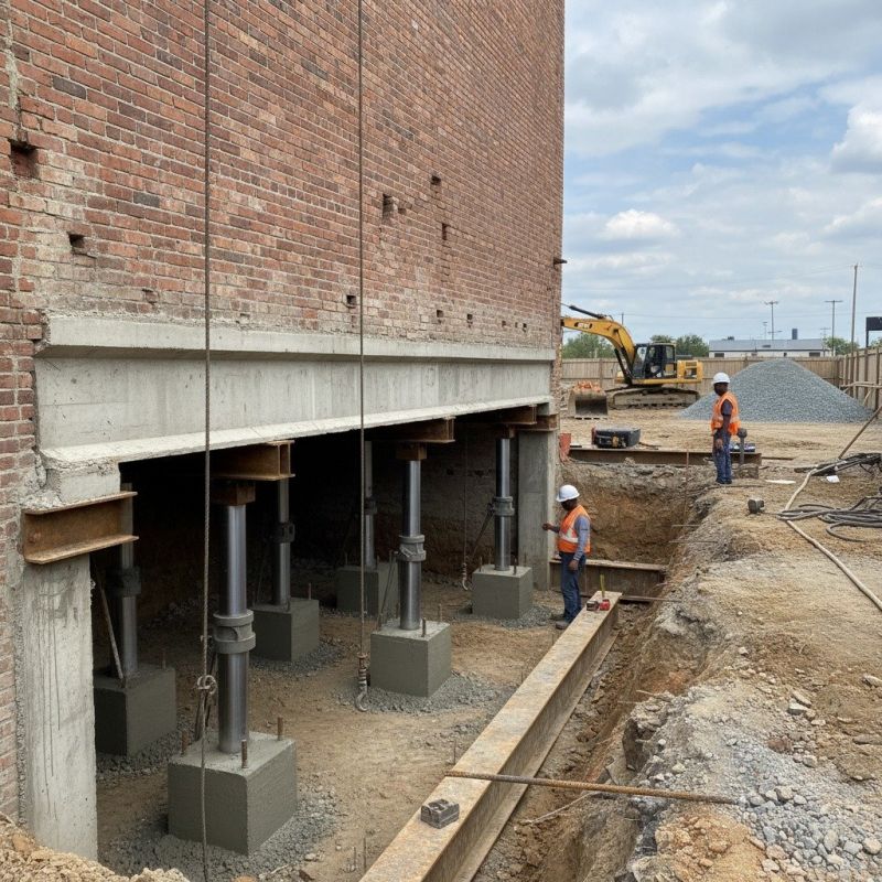 Structural Underpinning in Hamden, CT